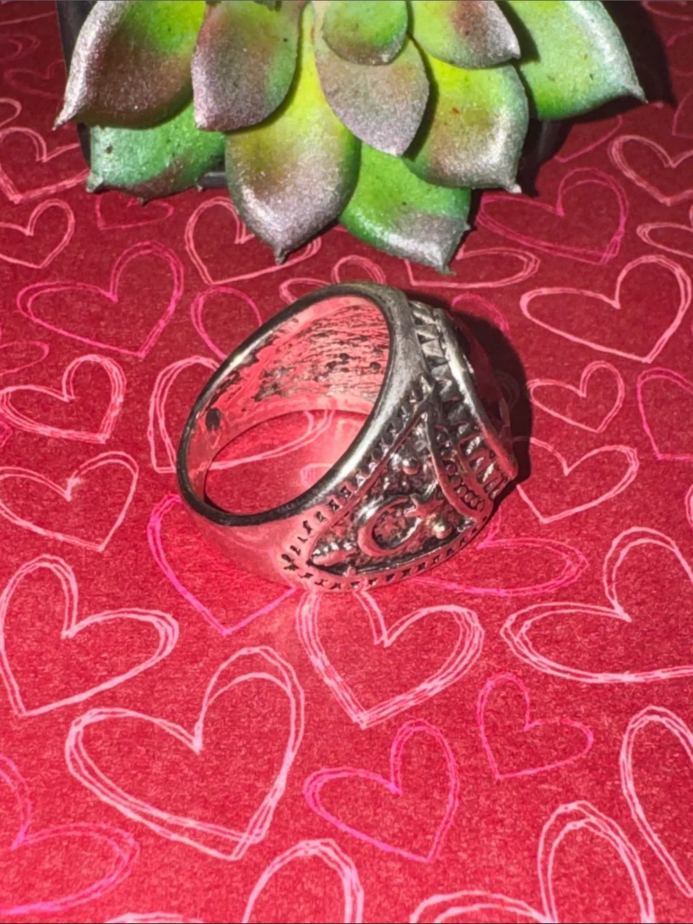 Silver Grey Ring